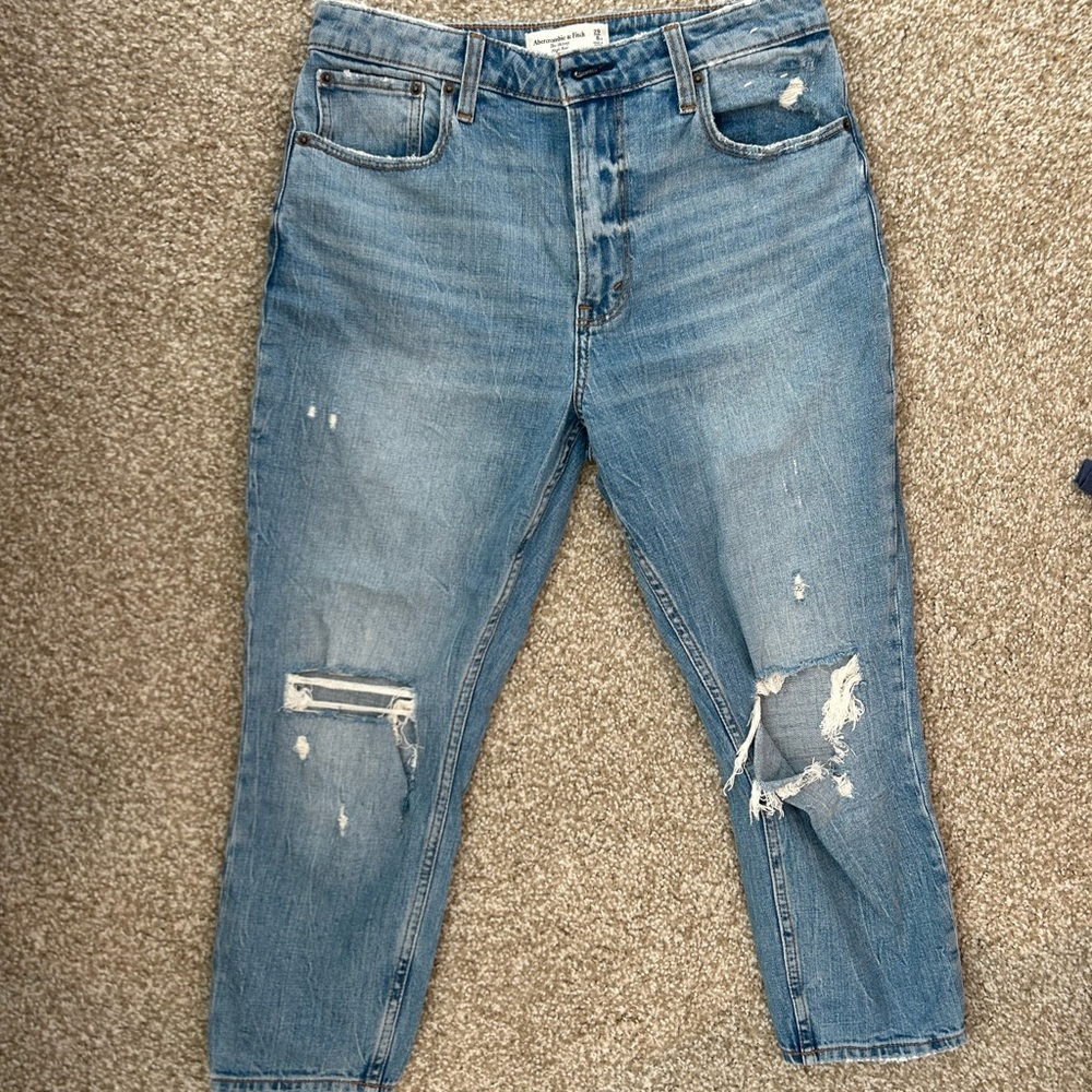 Abercrombie & Fitch High Rise Skinny Jeans - size 29 (8) x short curve love